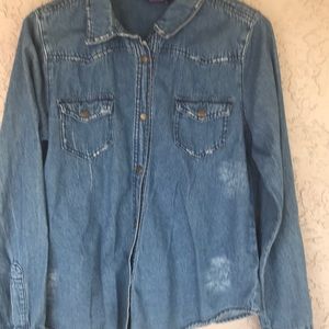Denim shirt